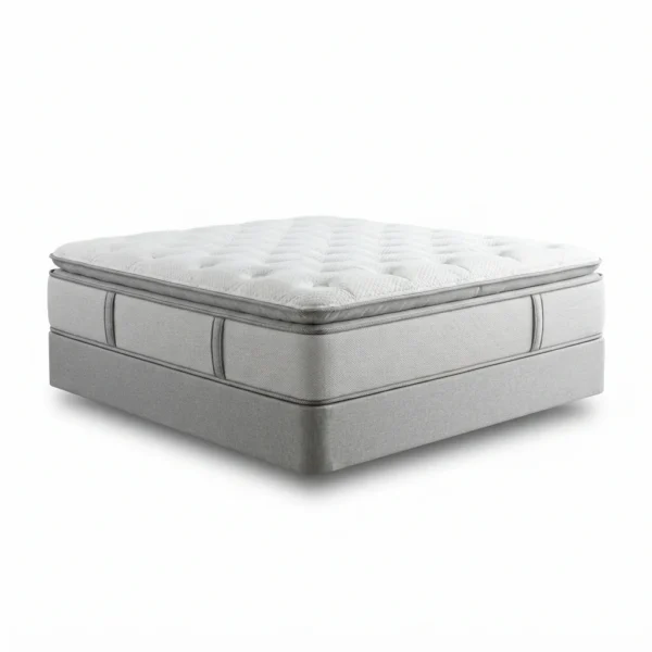 Juego de colchón Nacional Dual Comfort pillow top 60x74